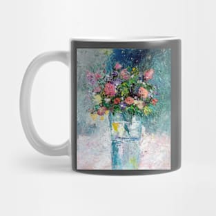 Flowers in a vase Mug